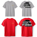 Camisa F-250 Brasil — Força que impõe respeito.