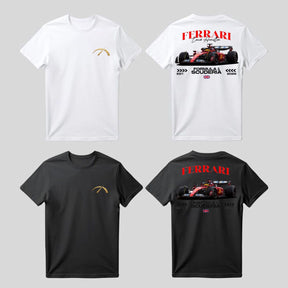 Camisa Ferrari Scuderia — Sangue, Velocidade e Glória.