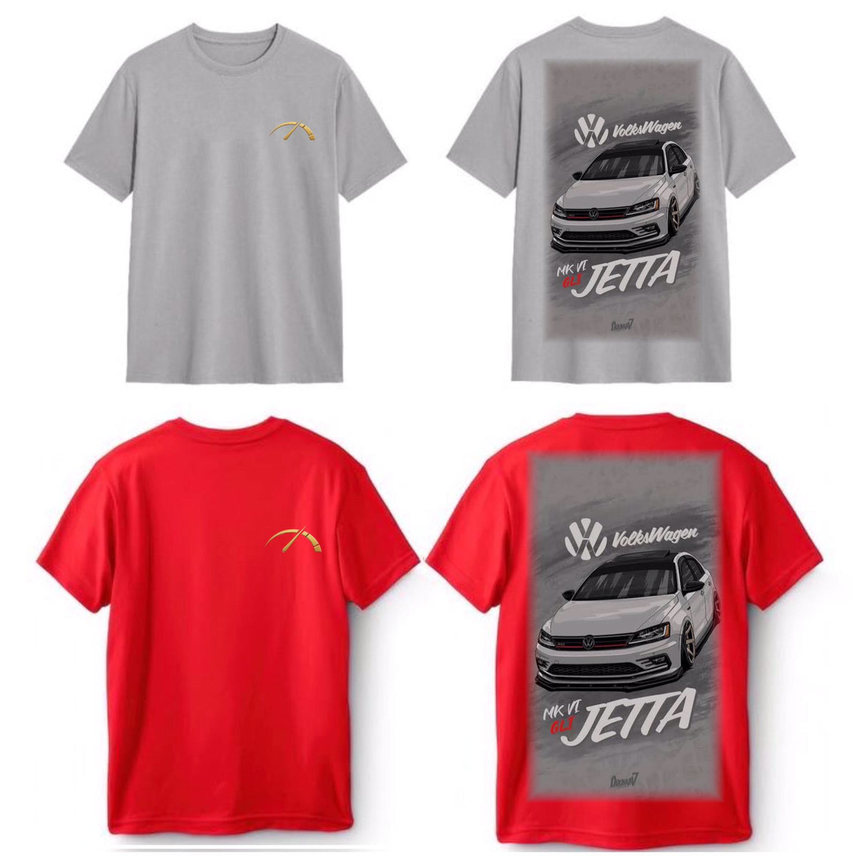 Camiseta Motorsports Jetta MK6 GLI — DNA de Asfalto