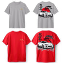 🔴 Camisa JDM – Rising Sun Supra Edition