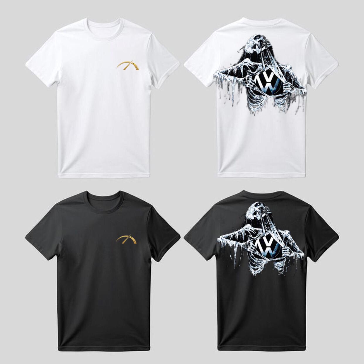 Camisa VW Reaper — A alma de quem vive o asfalto.